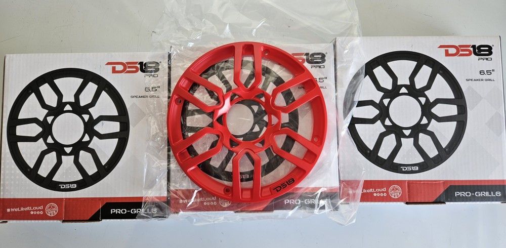 DS-18 Pro Grill6 Speaker Covers 6.5"