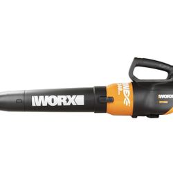 WORX 20V POWER SHARE TURBINE CORDLESS LEAF BLOWER- Tool Only - Bonus Plus Charger