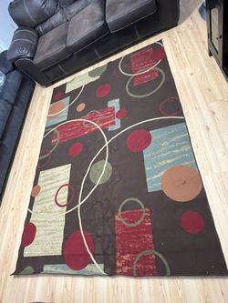 Contemporary Long Rug 8 Ft X 6 Ft