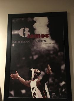 LeBron James poster
