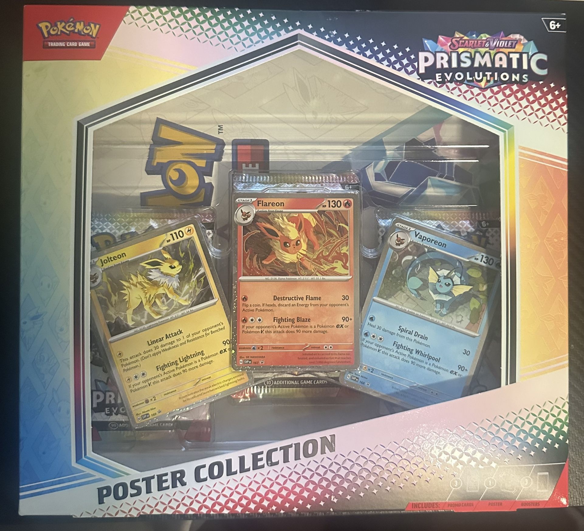 Pokemon Prismatic Evolutions Poster Collection
