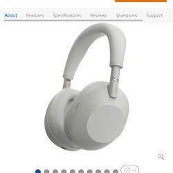 *BRAND NEW UNOPENED* Sony WH-1000XM6 Best Wireless Noise Canceling Headphones | Platinum Silver