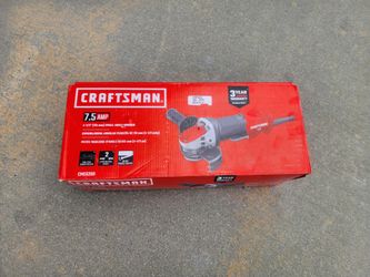 CRAFTSMAN 4.5-in 7.5-Amp Paddle Switch Angle Small Grinder ( New)