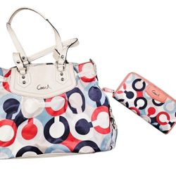 Coach Handbag And Wallet