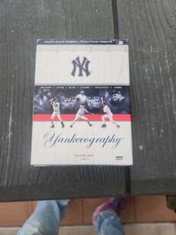 MLB New York Yankees volume 1 Yankeeography DVD set with  good shape 