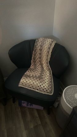 Navy blue chair