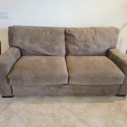 American Leather Day & Night Sleeper Microfiber Sofa