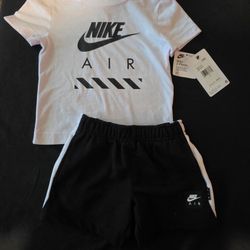 Nike Air Boys 2-Piece Set — Size 2T | NEW WITH TAGS