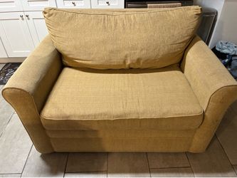 Lazboy sofa sleeper and Therapedic twin mattress