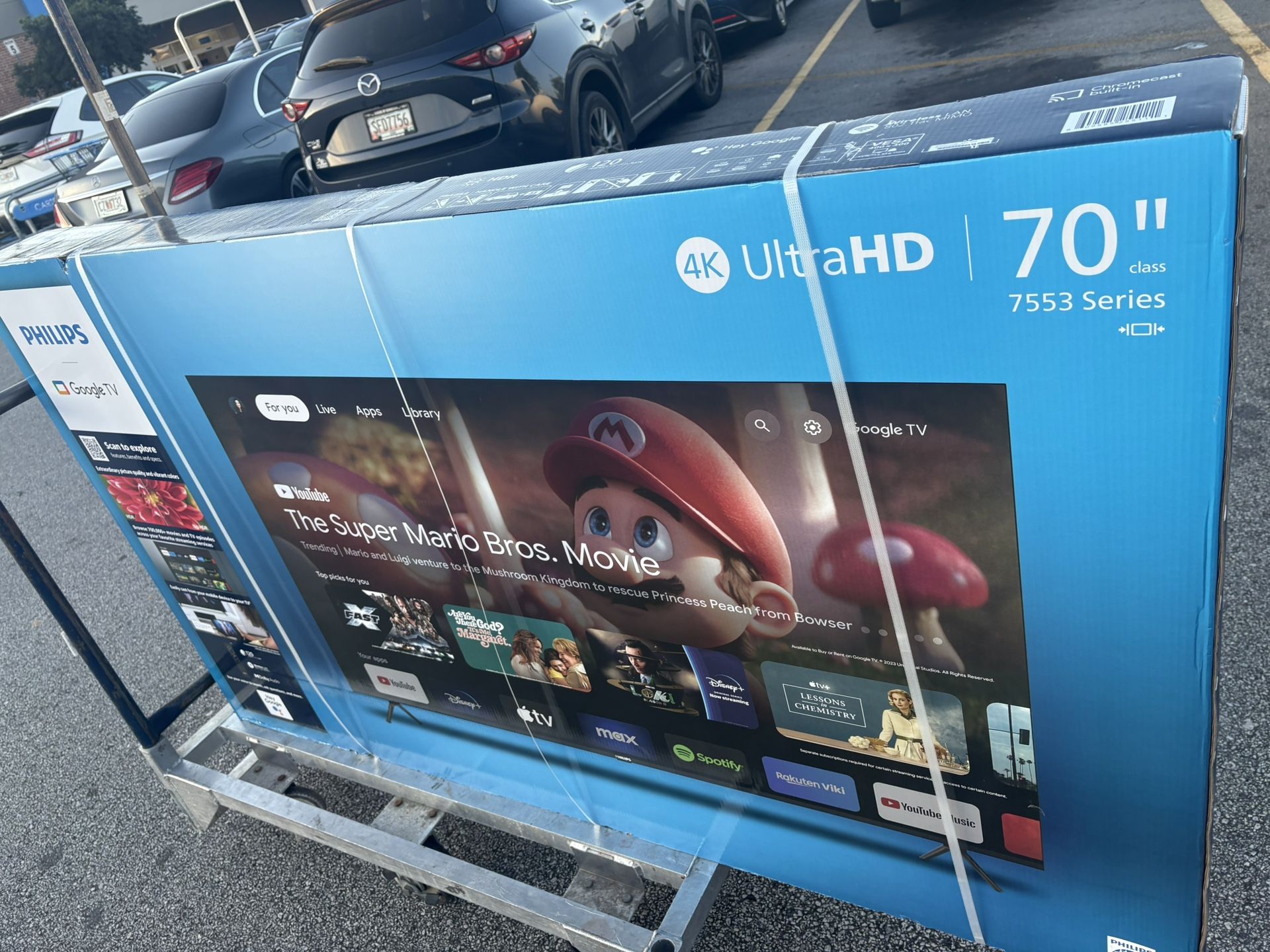 Brand New 70 Inch Philips Smart Tv