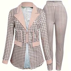 Women's Blazer And Pants Set