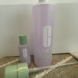 Clinique Clarifying Lotion #2 Dry Combination 1 - 400Ml/13.5oz AND 1 - 60MI/2oz (Pickup in Rancho Penasquitos 92129 or Select Shipping)