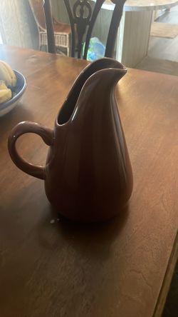 Vintage Russell Wright Brown Pitcher