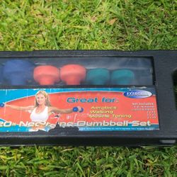 3 Pairs Dumbbells Set , Pair 5lb, Pair 3lb , Pair 2lb