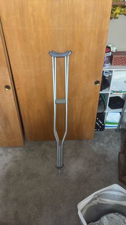 Crutches and walker