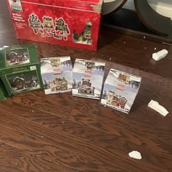 Christmas Village With People And Lots More 