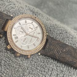 Brown And Gold Michael Kors Watch 