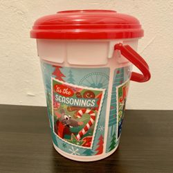New 7in Disney Pixar Holiday Popcorn Bucket