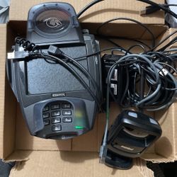 Equinox L5300 Credit Card Payment w/pen & Symbol Barcode Scanner 