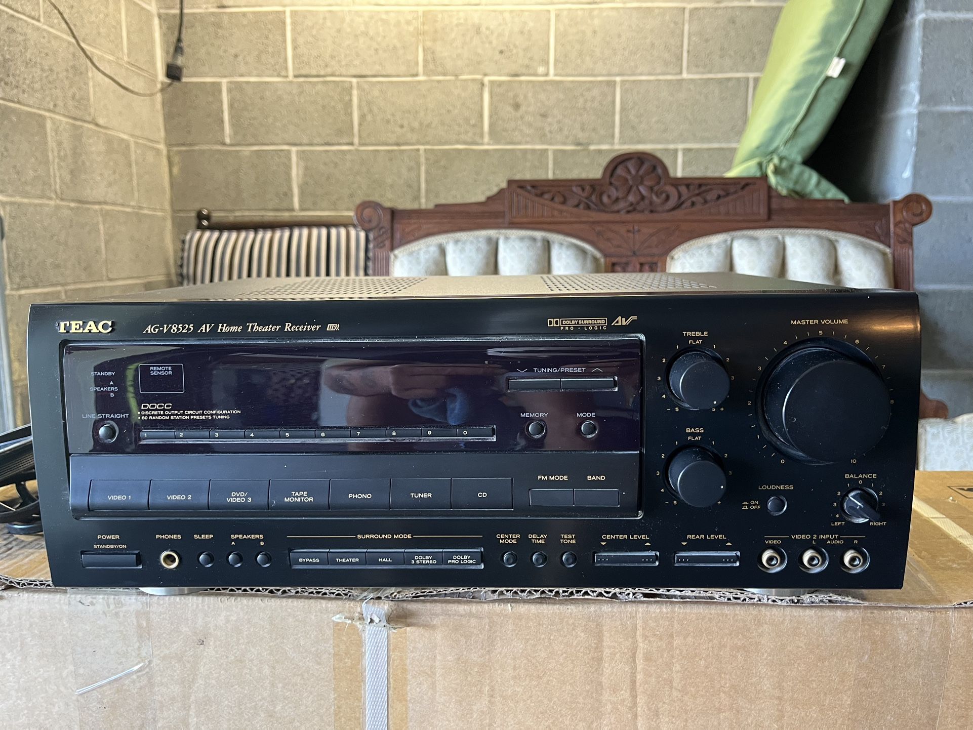 Teac AG-V8525 AV Home Theater Receiver Dolby Surround Sound