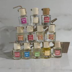 Premium Refillable Car Diffuser Bottles - Long-Lasting Scents for Your Rearview Mirror | Eco-Friendly Car Air Freshener
