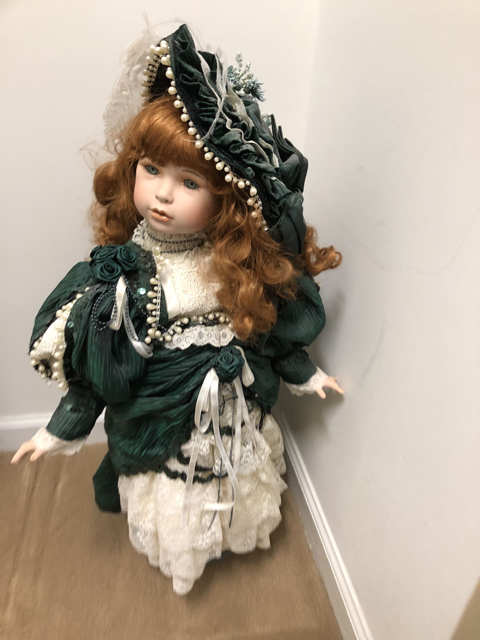 “Suzi” Repro Of Otto Lindemann Doll, With Stand