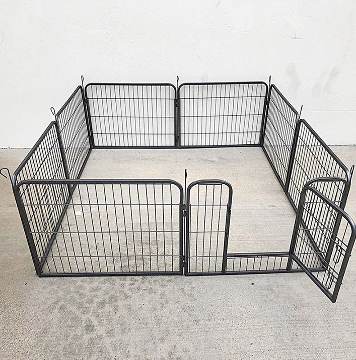 Haramain Amber Oud Dubai Night (NEW) $65 Heavy Duty 24” Tall x 32” Wide x 8-Panel Pet Playpen Dog Crate Kennel Exercise Cage Fence Play Pen 
