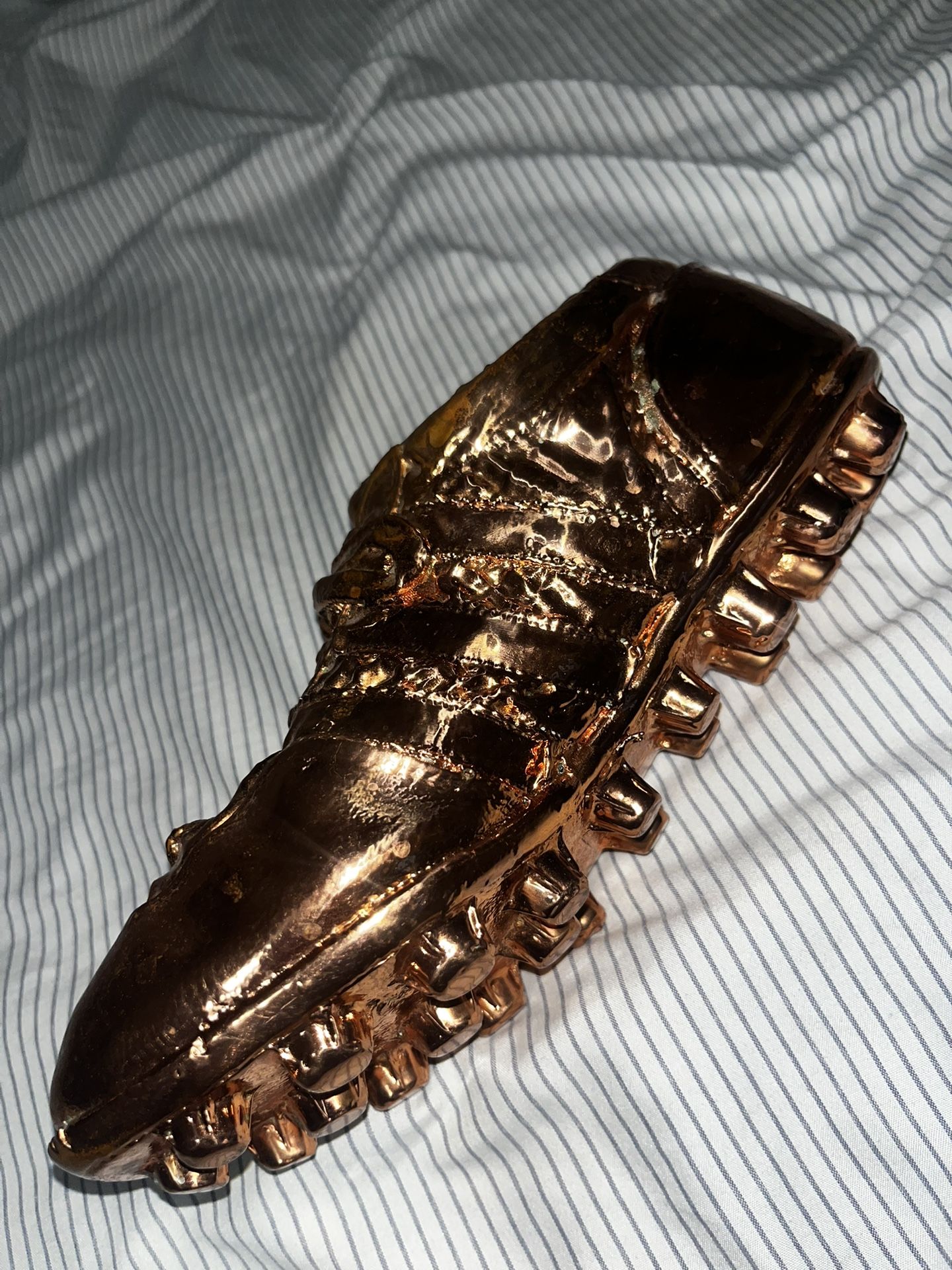 Copper Plated Adidas Soccer Cleat