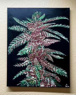 "Frosted Harvest" Plant Painting