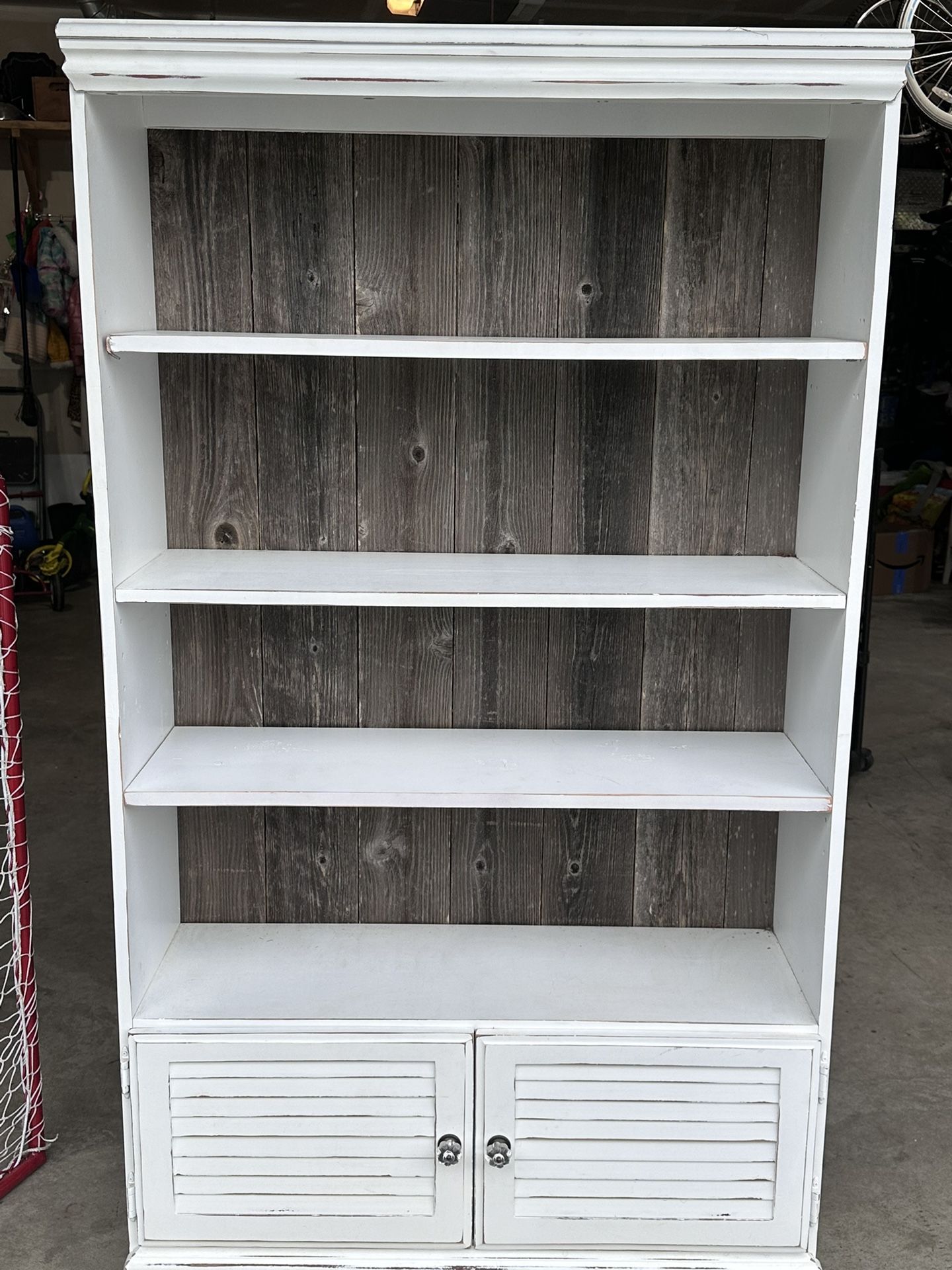 Reclaimed White Cabinet