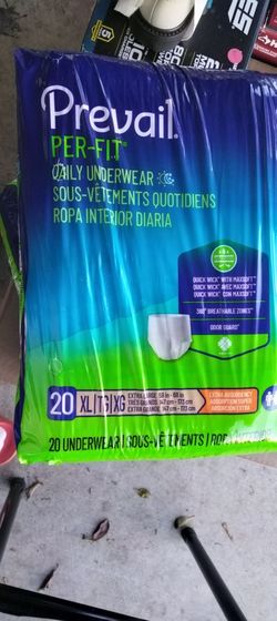 Prevail Per-Fit Daily Underwear XL 20-Count