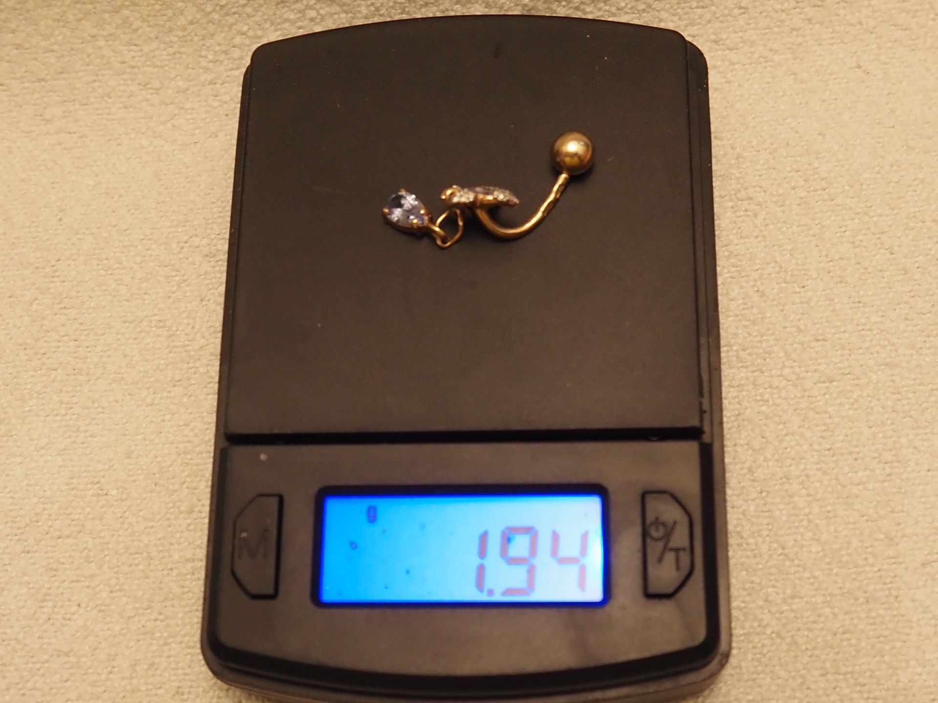 👇Read Description Below👇yes Still Available👌14k Yellow Gold Piercing😳