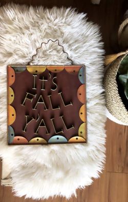 Fall Halloween decor