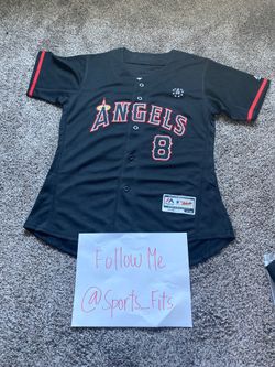 Women’s and Kobe Bryant custom Los Angeles angels Baseball/basketball NBA jersey (trout)