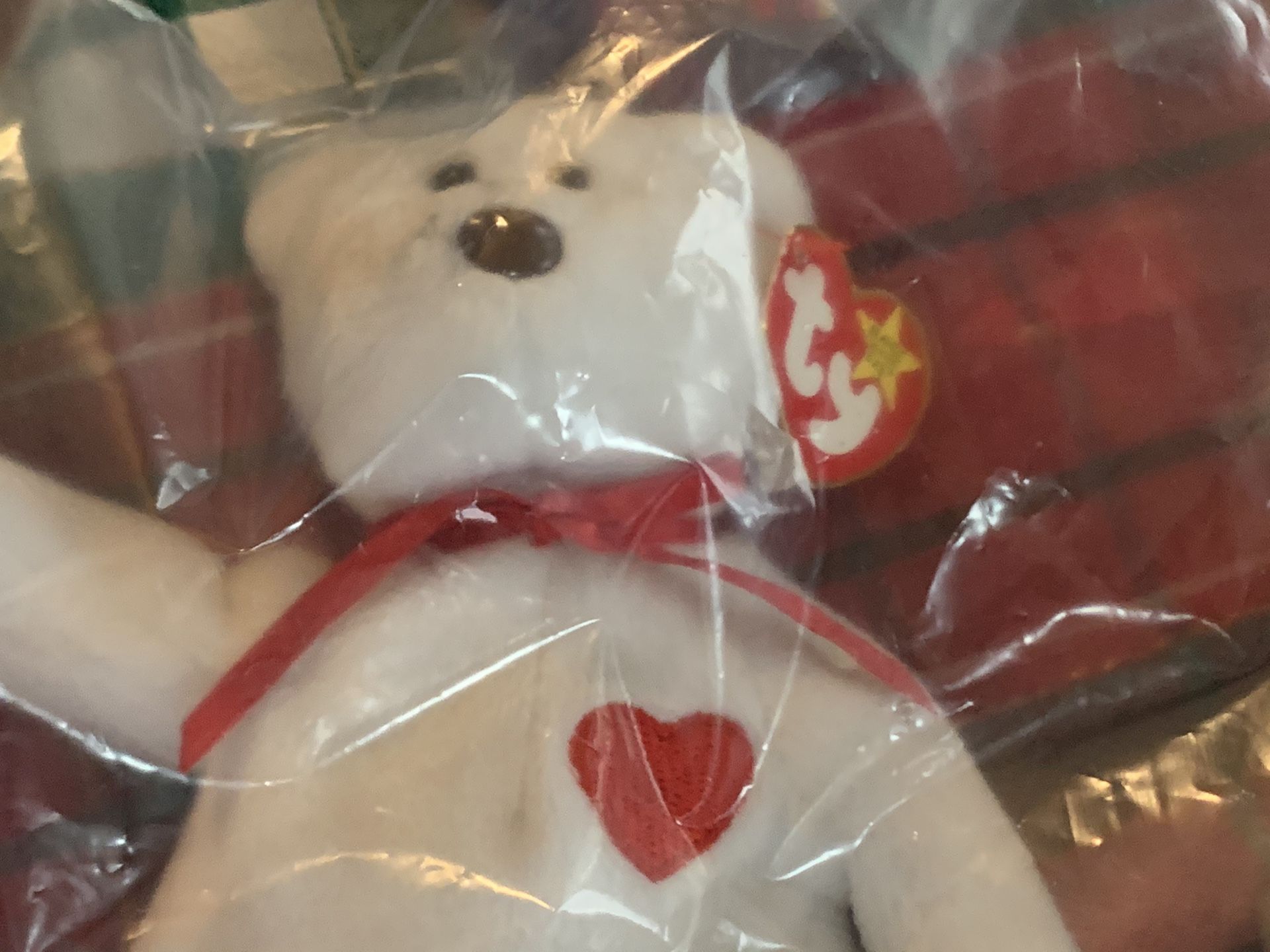 Beanie Baby Valentine, 4 errors very rare