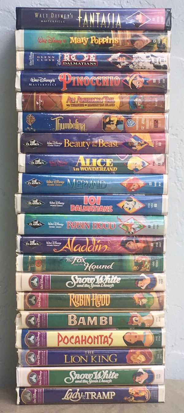 20 Classic Disney VHS Movies for Sale in Pembroke Pines