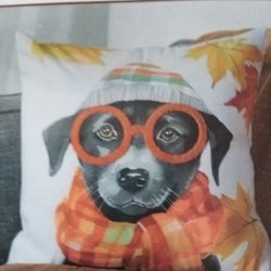 Dog Fall Pillow Covers
