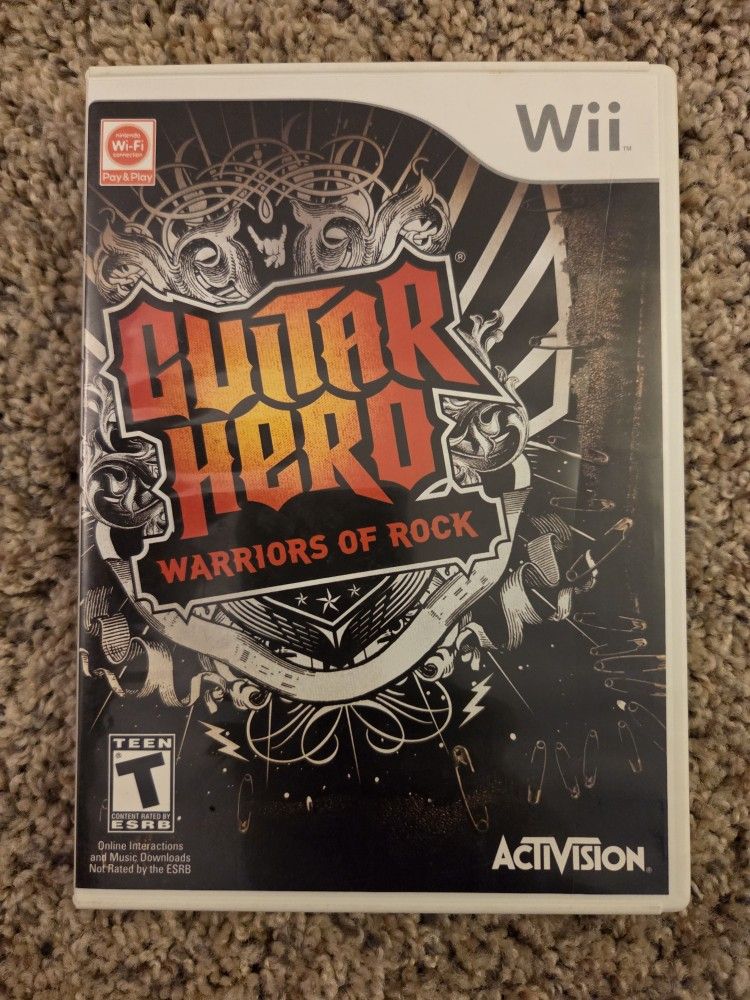 Guitar Hero: Warriors of Rock (Game Only) - Nintendo Wii