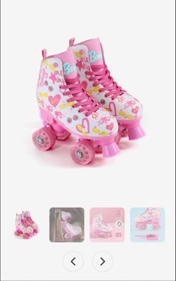 Barbie roller skates adjustable size 12-2