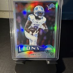 Jahmyr Gibbs Retro Refractor