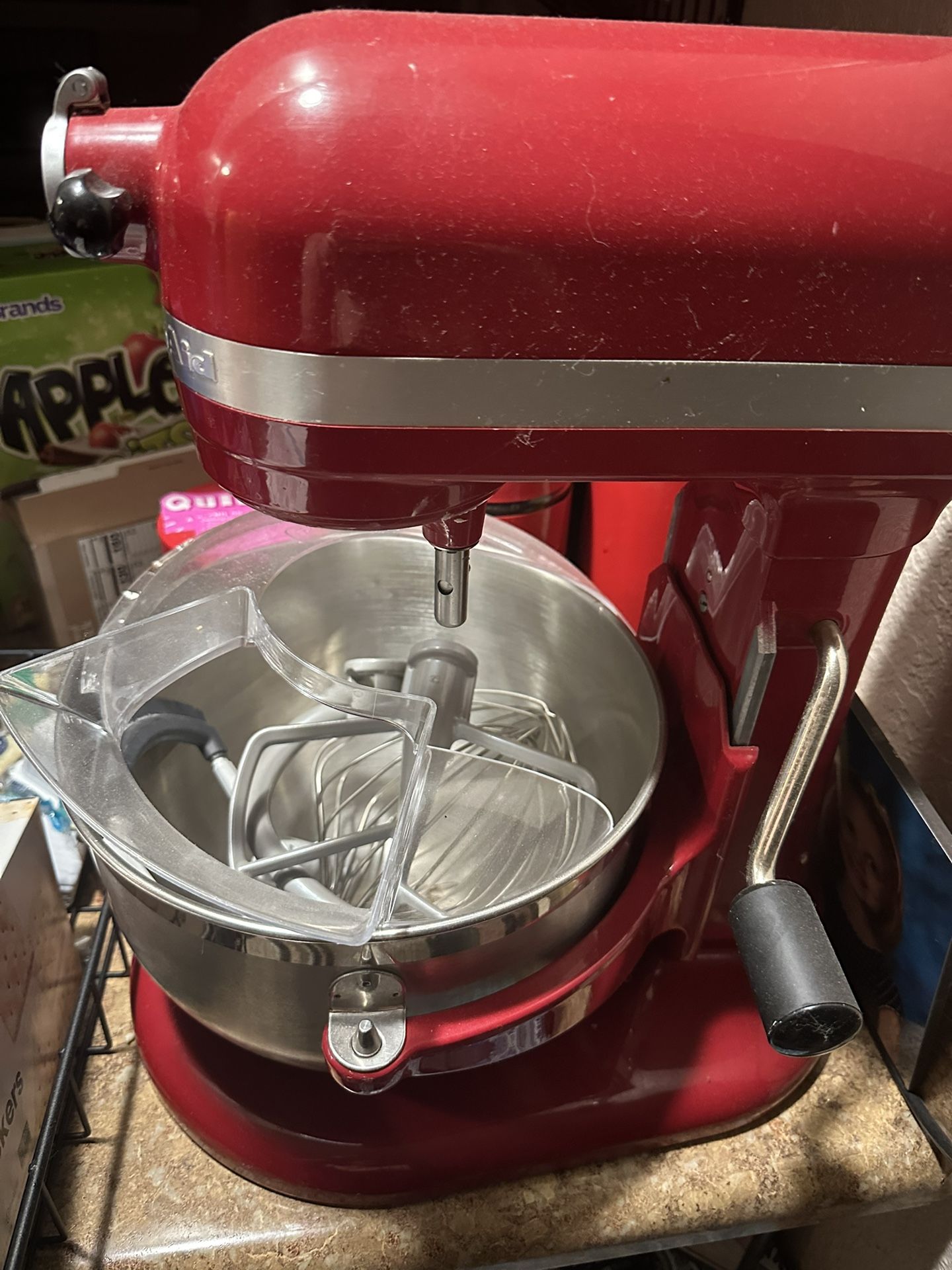 Kitchen aid Mixer Red Good Shape 