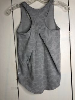 Lululemon Camo Athletic Tank Top Size 4