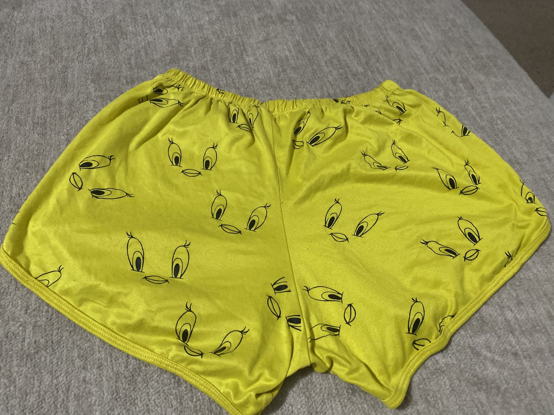 Tweety Yellow Pj Shorts