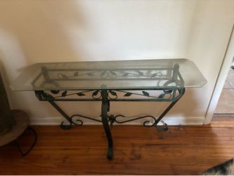 Glass table