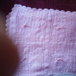 Pink Baby Girl Blanquet