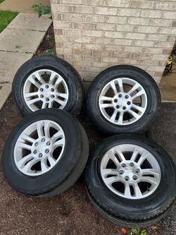 18” Silverado wheels and tires