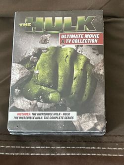 The Incredible Hulk DVD Movie and TV series box set NEW