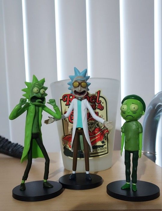 Rick And Morty 4 Inch Figures