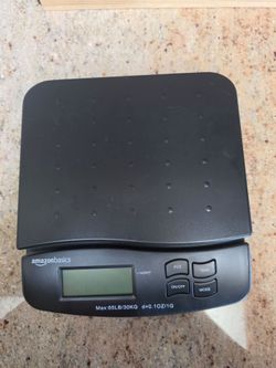 Amazon Basics Digital Postal Shipping Scale (65 lb. Capacity)