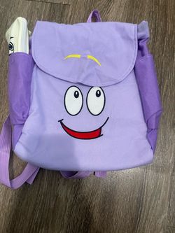 Dora backpack with map pencil pouch